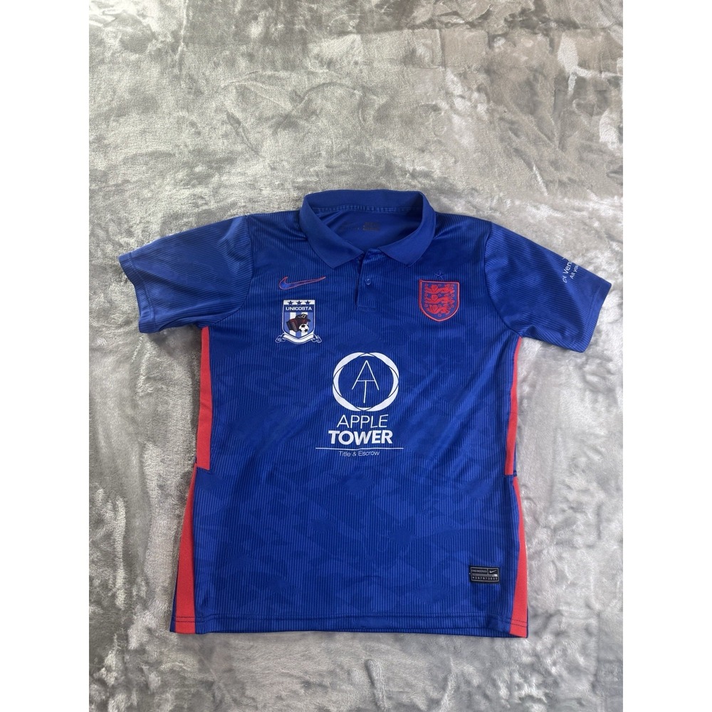 England National Team 2020 Away Nike Football Soccer Jersey Polo Sz S #23 Profe